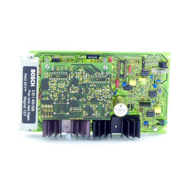 Bosch Prop. Verst.2stuf. Regelventilkarte (0 811 405 028)
