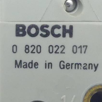 Bosch Magnetventil (0820022017)