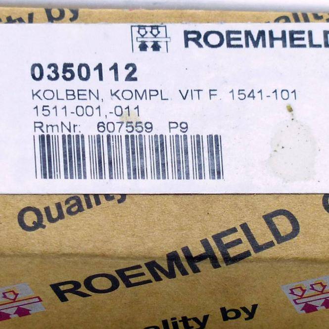 ROEMHELD Kolben komplett - Hub 16mm (0350112)