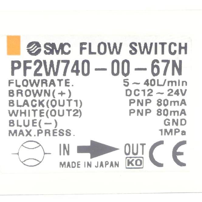 SMC Durchflussschalter PF2W740-00-67N (PF2W740-00-67N)