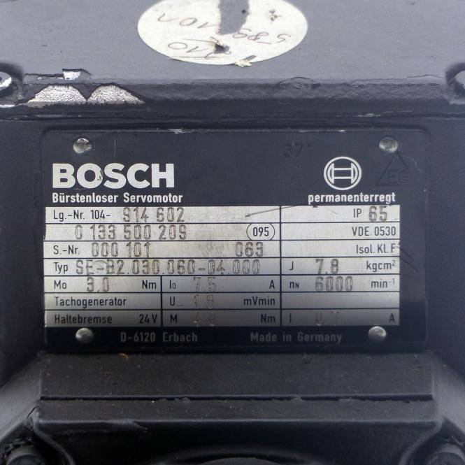 BOSCH Servomotor SE-B2.030.060-04.000 914 602 (104-914 602 0 133 500 209)