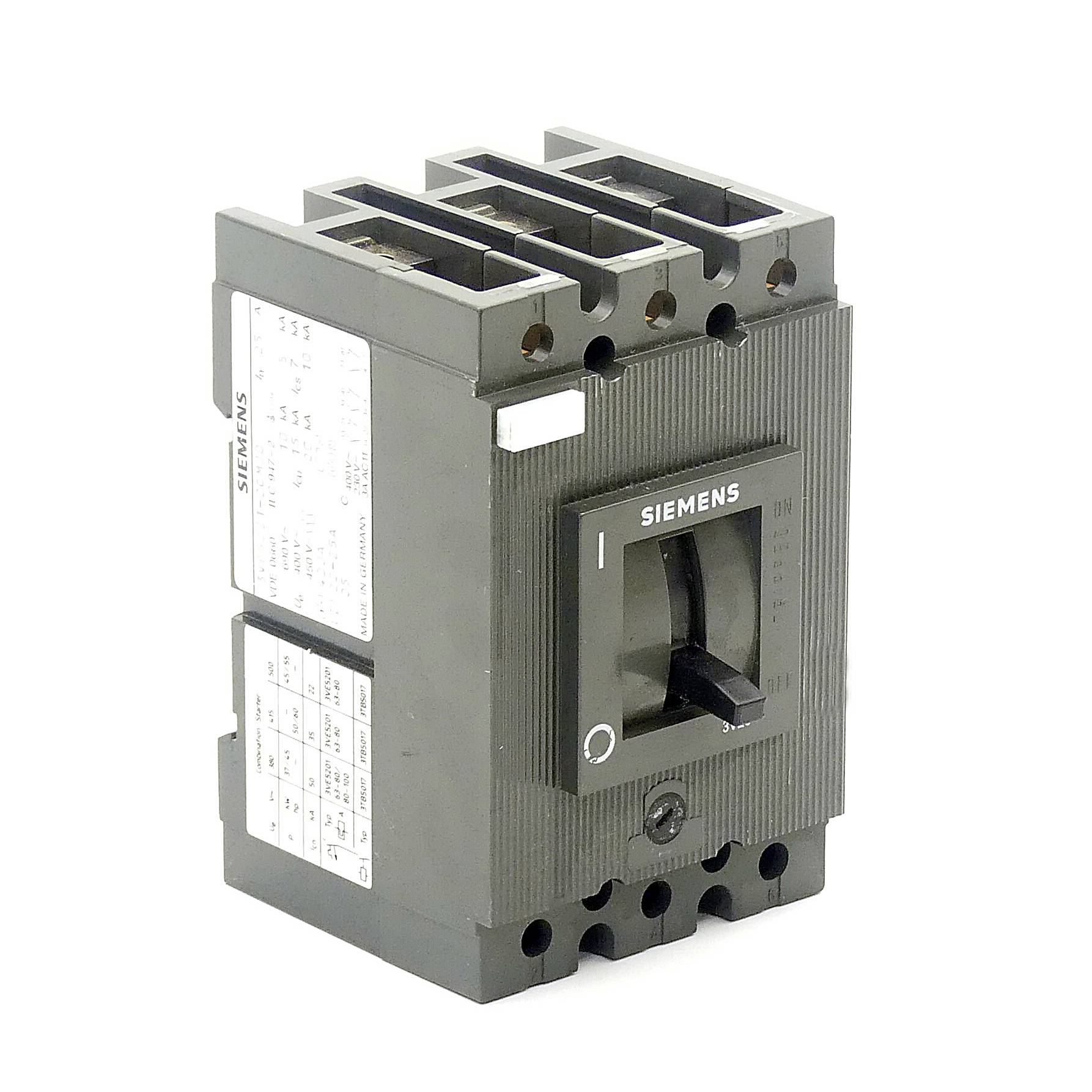 Siemens Leistungsschalter (3VE5201-0CM00)