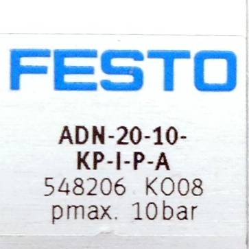 FESTO Kompaktzylinder ADN-20-10-KP-I-P-A (548206)