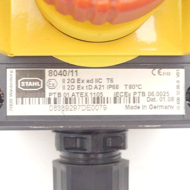 STAHL Pilzsperrtaster (8040/11)