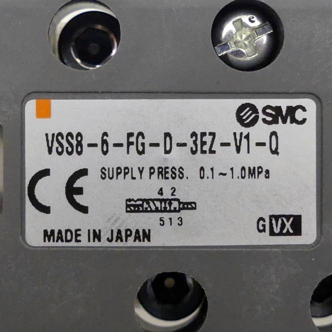 SMC Ventil (VSS8-6-FG-D-3EZ-V1-Q)