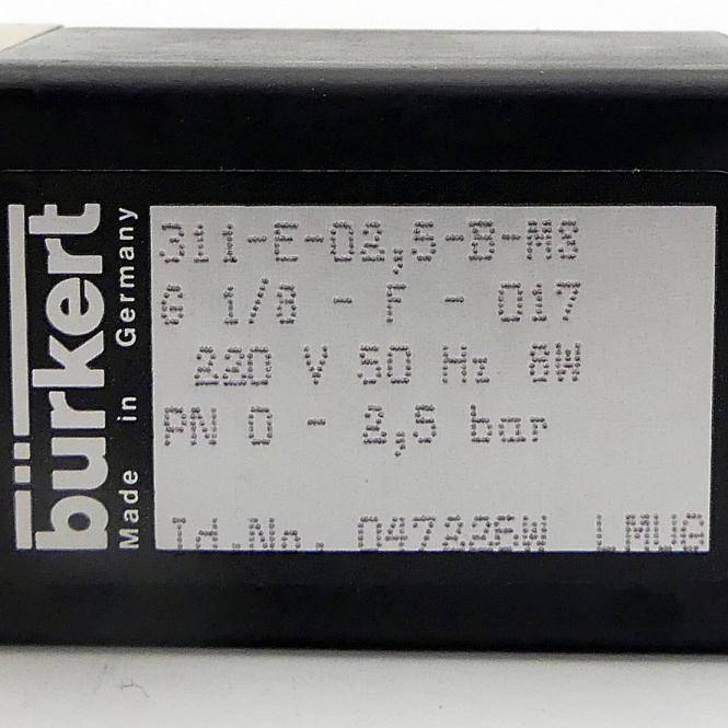 bürkert 2/2 Wegeventil (311-E-02,5-B-MS)