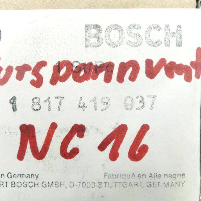 Bosch Vorspannventil (1 817 419 037)