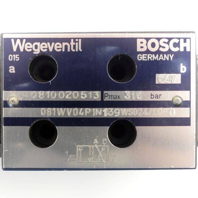 Bosch 4/2-Wegeventil 081WV04P1N139WS024/00B0 (0810020513)