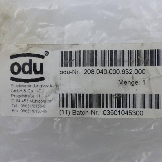 ODU Rundsteckverbinder (208.040.000.632.000)