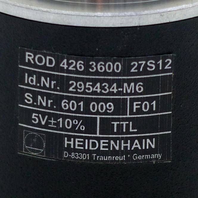 HEIDENHAIN Drehgeber ROD 426 3600 27S12-03 295434-M6 (295434-M6)