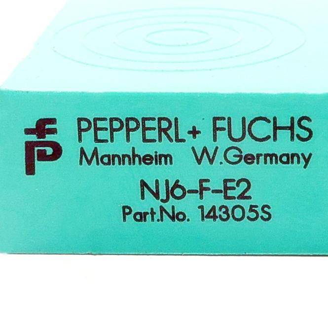 PEPPERL+FUCHS Induktiver Sensor NJ6-F-E2 (14305S)