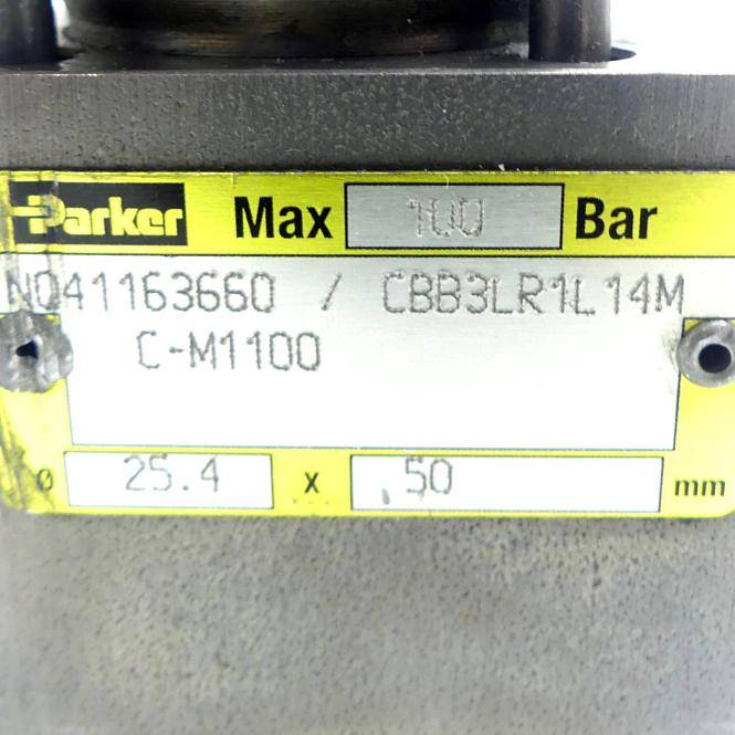 Parker Hydraulikzylinder C-M1100 (N041163660 / CBB3LR1L14M)