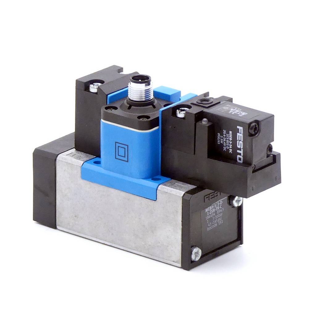 FESTO Magnetventil MEBH-5/2-D-1-ZSR-FR-C (184494)