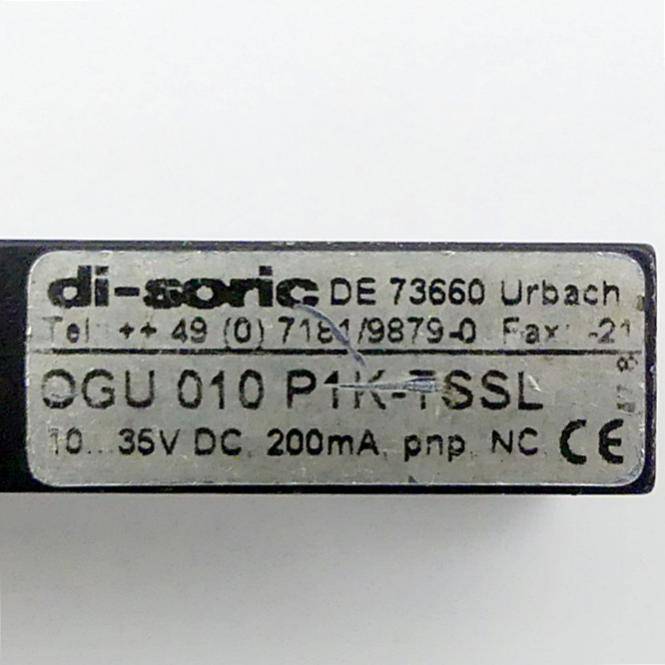 di-soric Gabellichtschranke (OGU 010 P1K-TSSL)