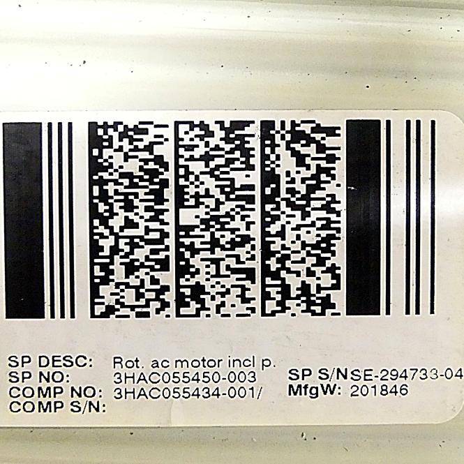 ABB Rotations-AC Motor mit Ritzel (3HAC055450-003)