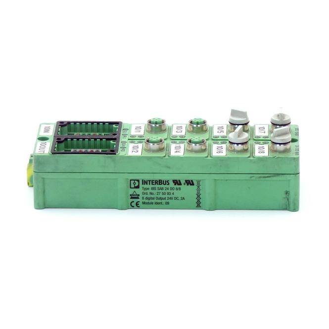 Phoenix Contact Dezentrales I/O-Gerät IBS SAB 24 DO 8/8 IBS SAB 24 DO 8/8 (27 50 93 4)