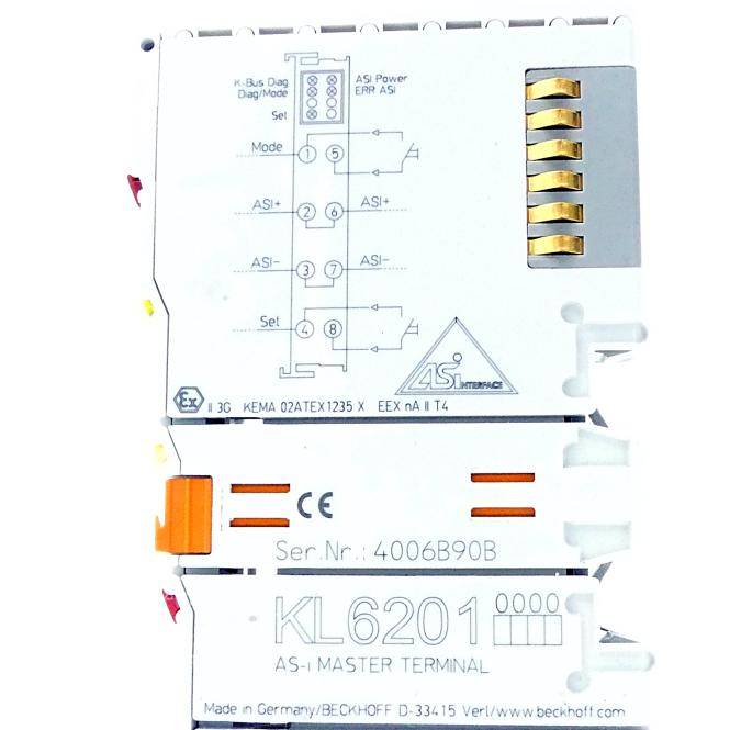 BECKHOFF AS-Interface-Masterklemmen (KL6201)