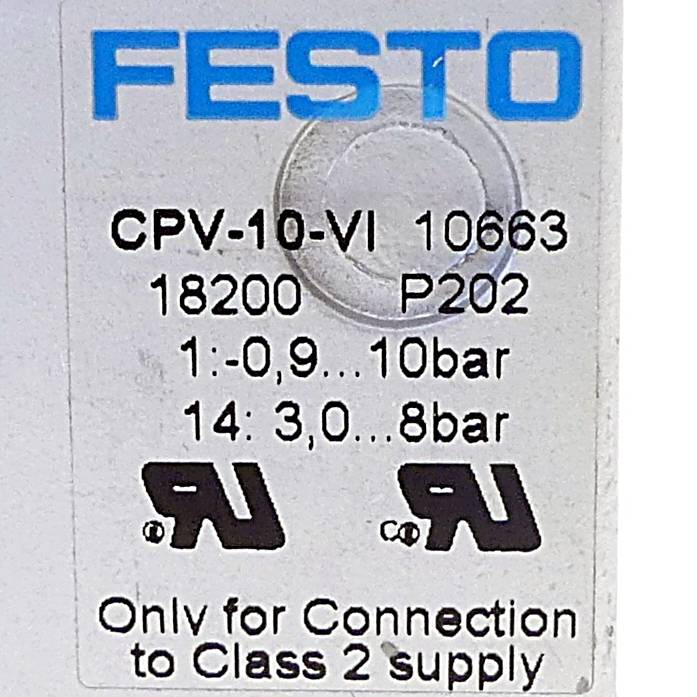 FESTO Ventilinsel CPV-10-VI (18200)