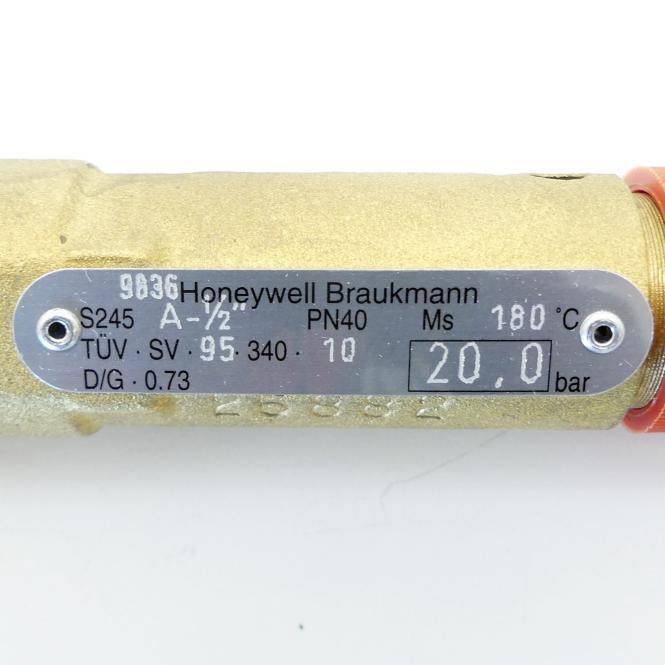 Honeywell Sicherheitsventil (S245A-1/2 )