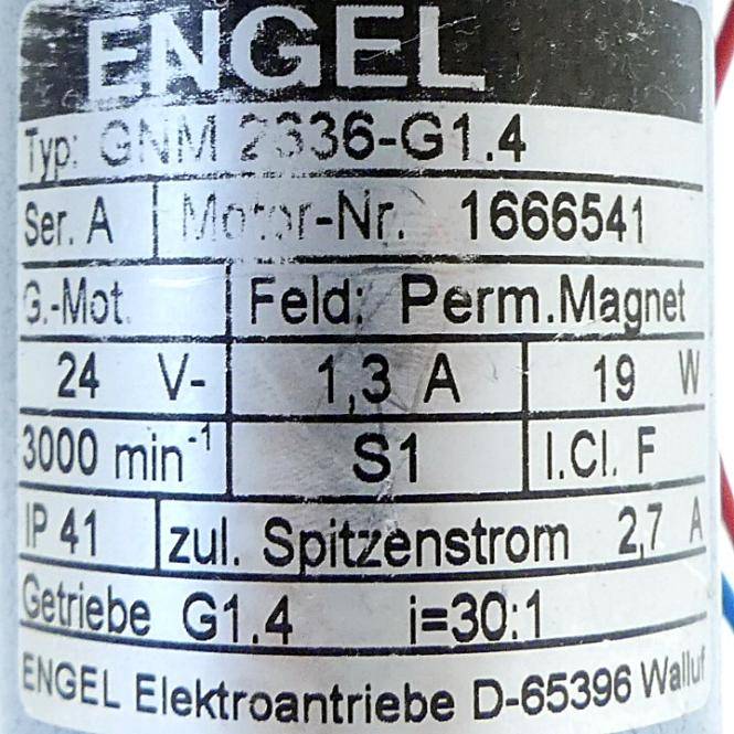 ENGEL Getriebemotor 1666541 (GNM 2636-G1.4)