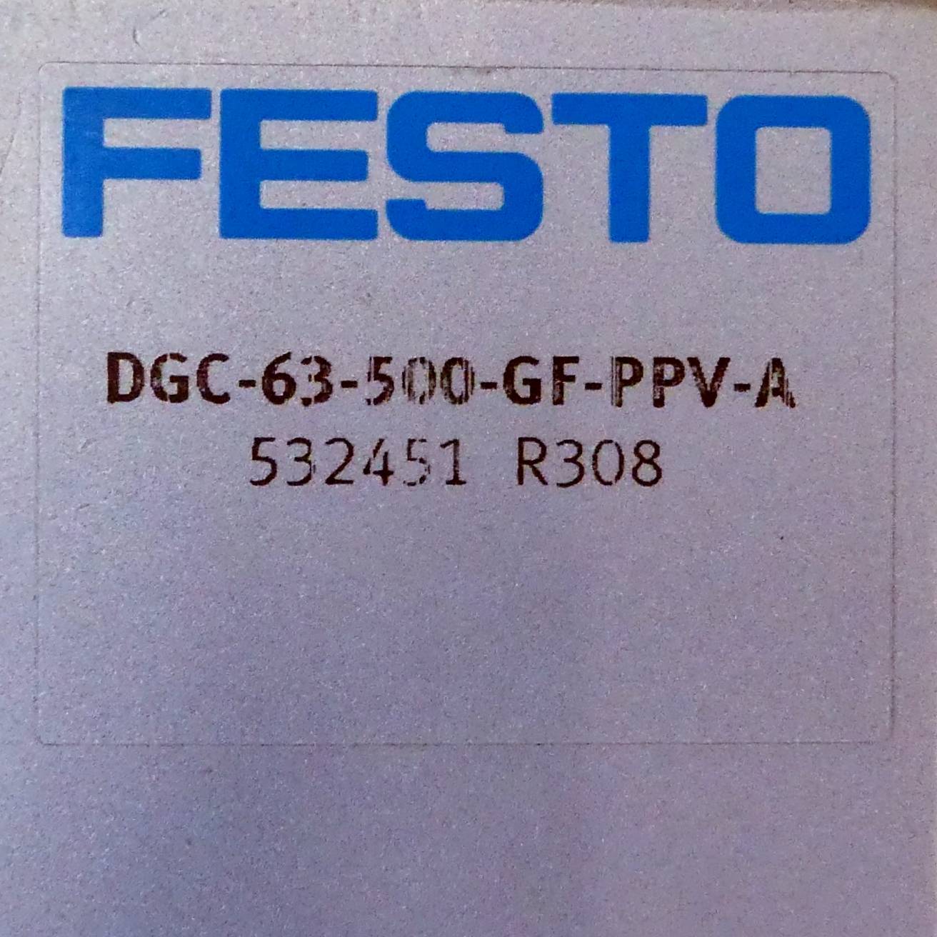 FESTO Linearantrieb DGC-63-500-GF-PPV-A (532451)