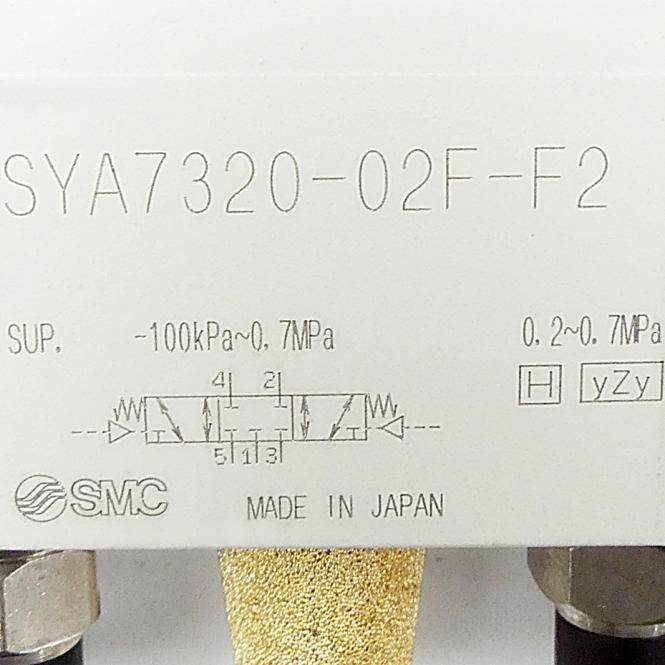 SMC Pneumatik-5/3-Wege-Magnetventil (SYA7320-02F-F2)
