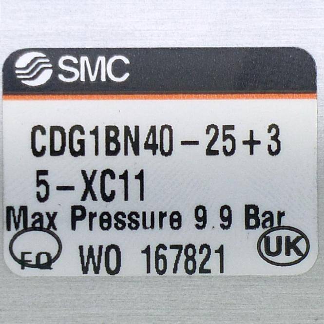SMC Rundzylinder (CDG1BN40-25+3)