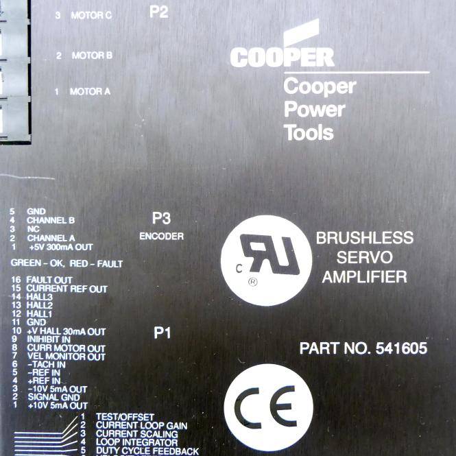 Cooper Bürstenloser Servoverstärker B25A40K-CT5 (541605)