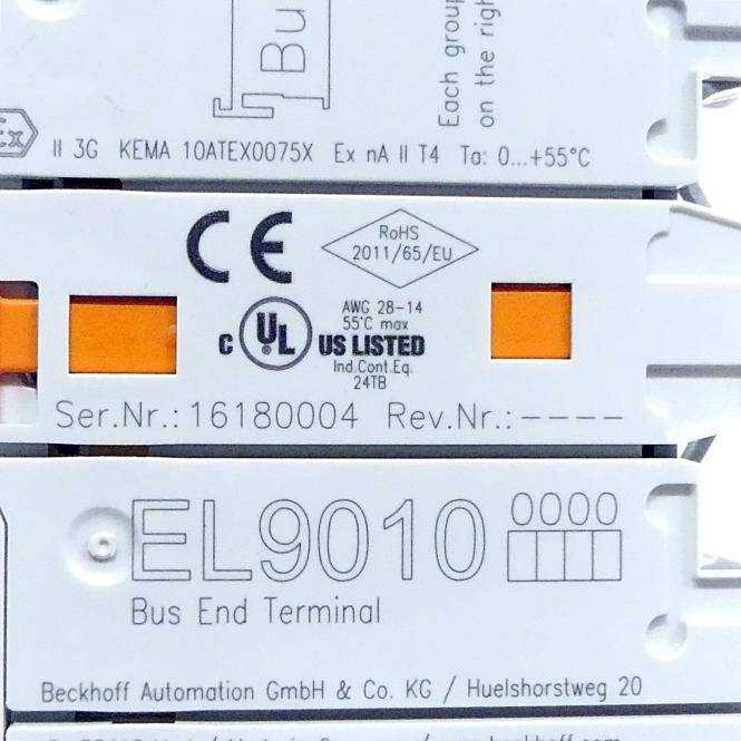 BECKHOFF Endklemme (EL9010)