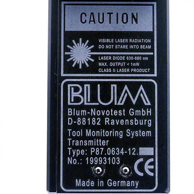 Blum Tool Monitoring System Transmitter (P87.0634-12)