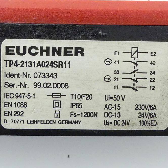 Euchner Sicherheitsschalter TP4-2131A024SR11 (073343)