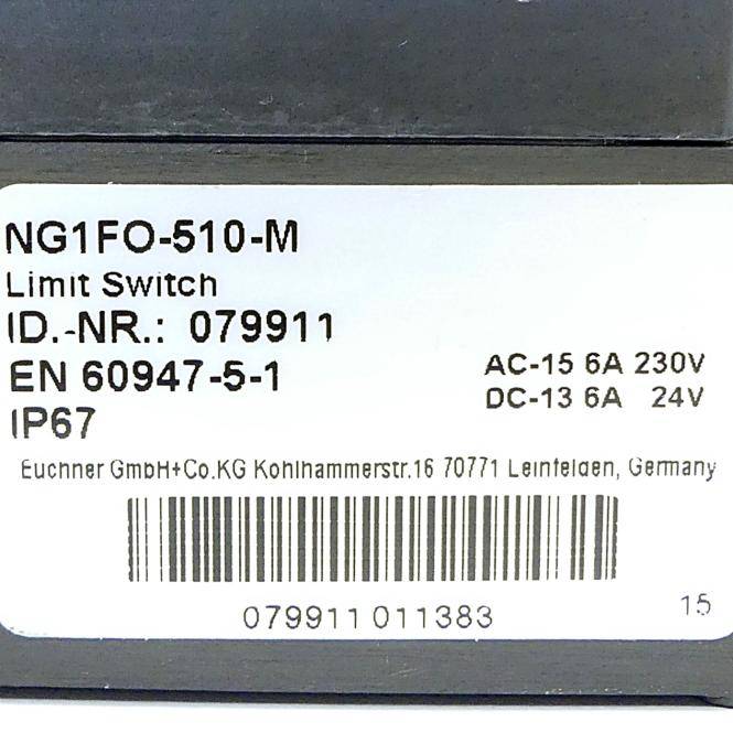 Euchner Endschalter NG1FO-510-M (079911)