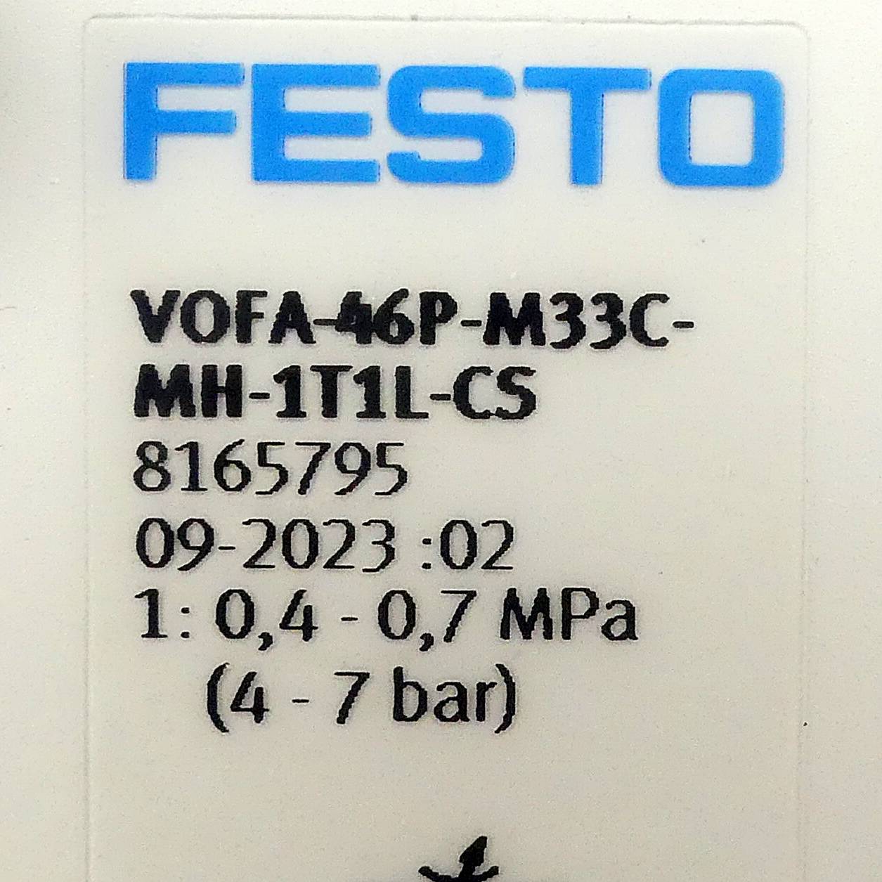 FESTO Steuerblock VOFA-46P-M33C-MH-1T1L-CS (8165795)