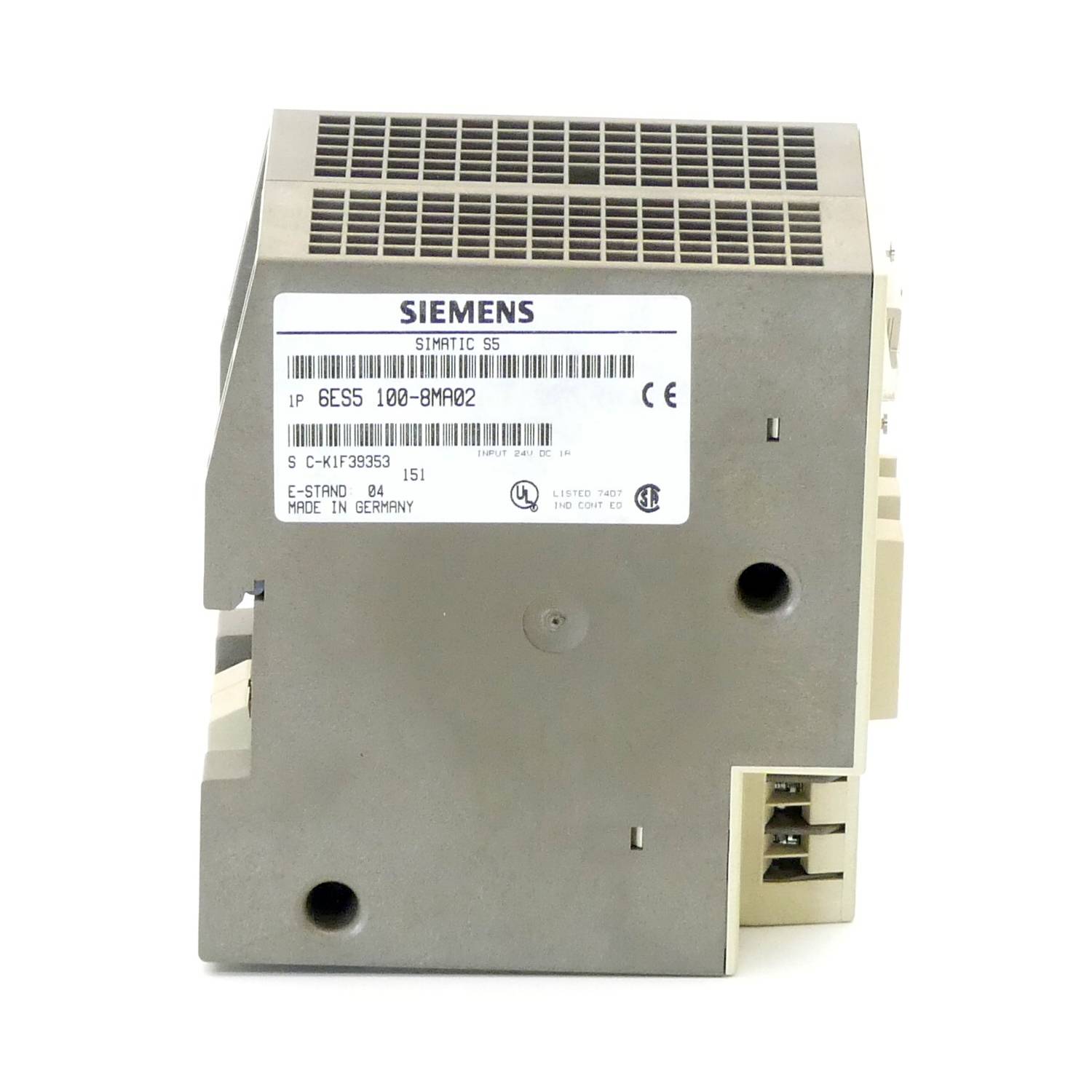 Siemens Automatisierungssystem (6ES5 100-8MA02)