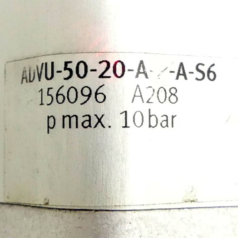 FESTO Kompaktzylinder ADVU-50-20-A-P-A-S6 (156096)
