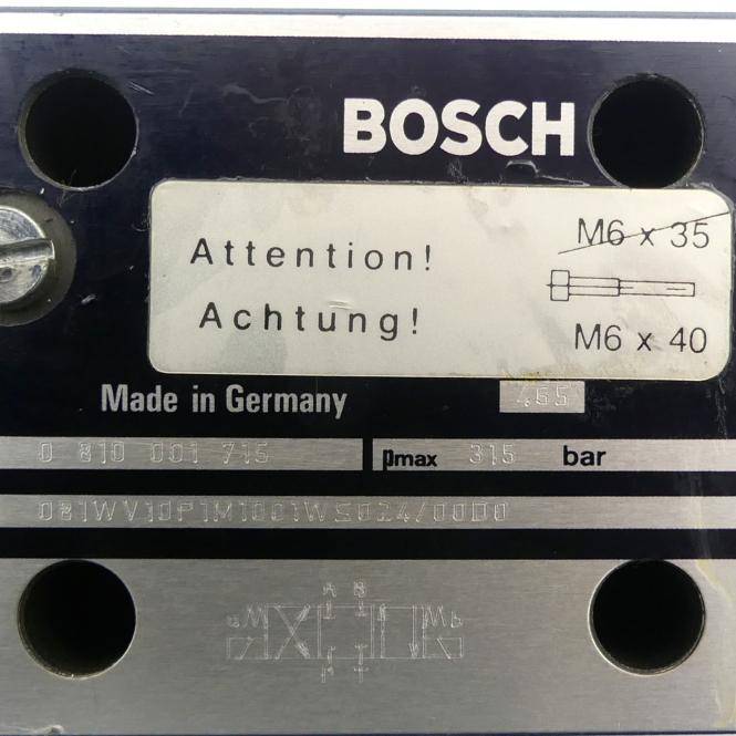 Bosch 4/3 Wegeventil 081WV10P1V1001WS024/00D0 (0 810 001 715)