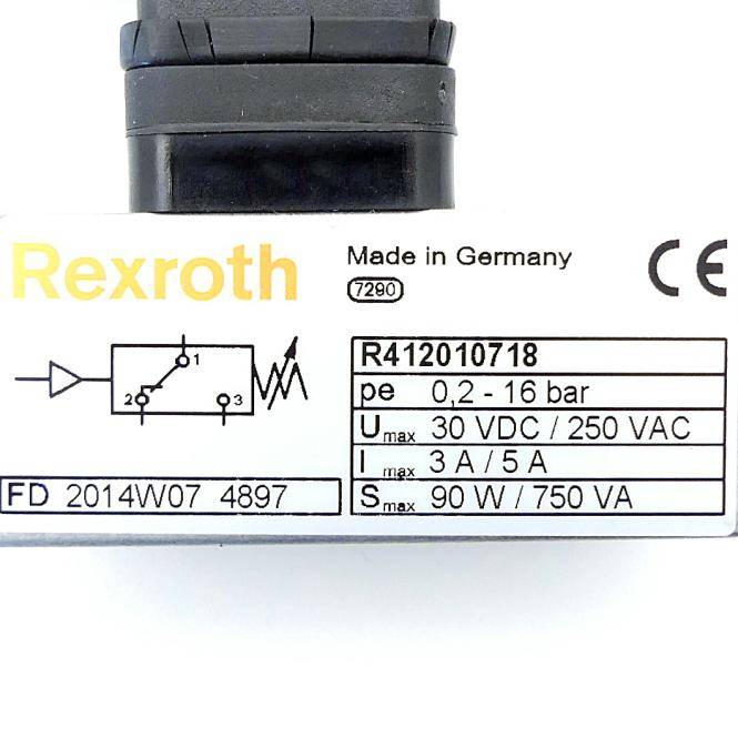 AVENTICS Druckschalter PM1-M3-F001-002-160-DINA-CON (R412010718)