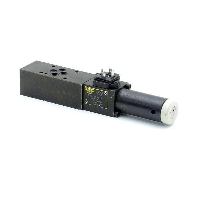 Parker Druckschalter ASB100AF1A4 mit Zwischenplatte H06PSB-994 (ASB100AF1A4; H06PSB-994)