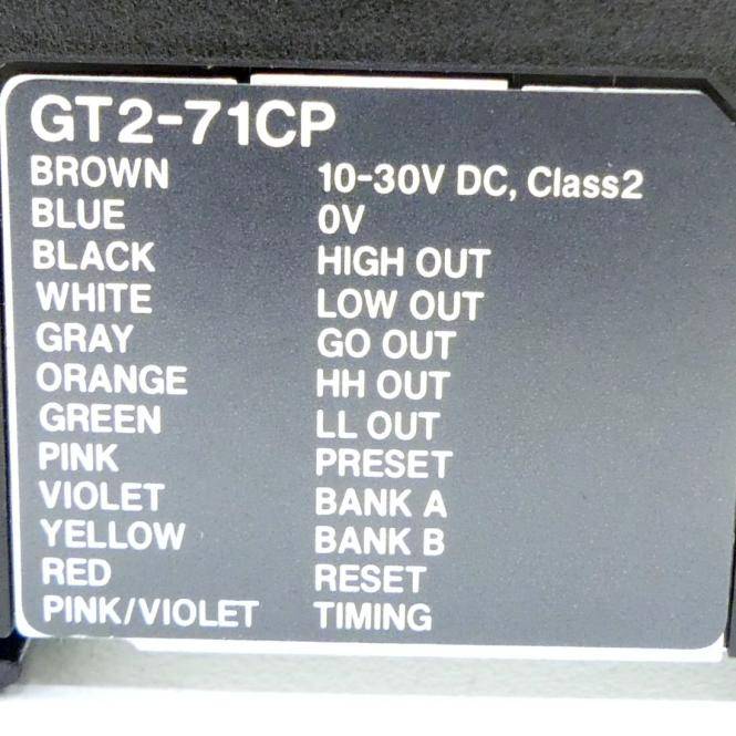Keyence Messverstärker (GT2-71CP)