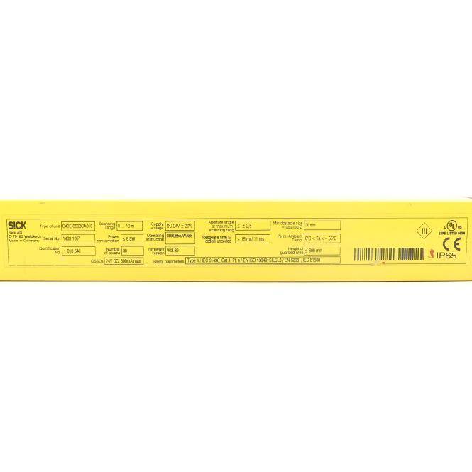 SICK Sicherheitslichtvorhang C40E-0603CA010 (1 018 640)