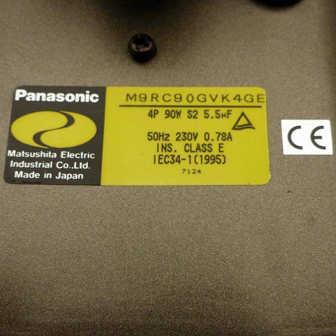 Panasonic Servomotor M9RC90G (M9RC90GVK4GE)