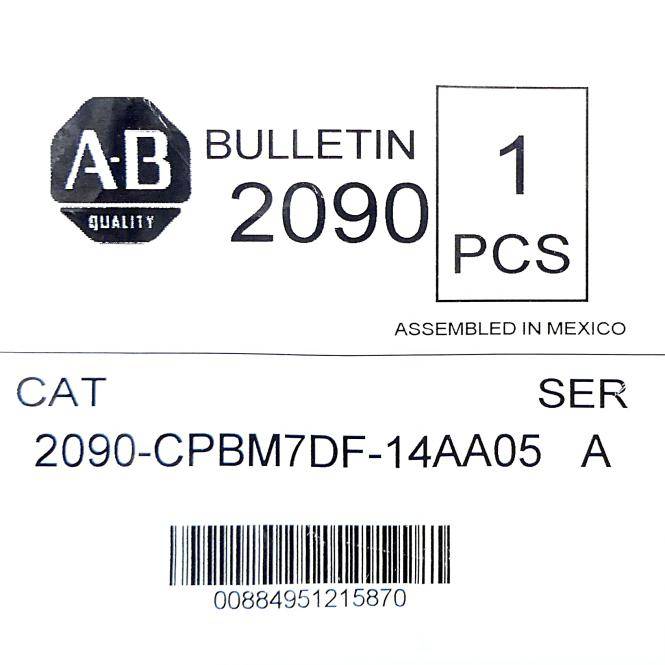 Allen-Bradley Leistungs- und Rückführungskabel Bulletin 2090 Bulletin2090 (2090-CPBM7DF-14AA05)