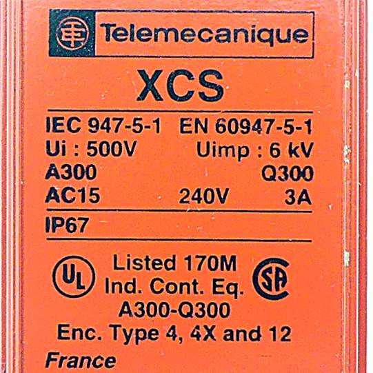 TELEMECANIQUE Sicherheitsendschalter XCS-A702 (071890)