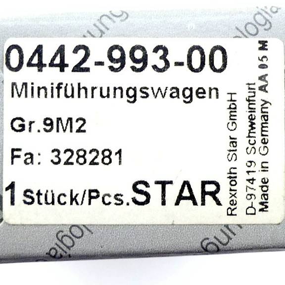 STAR Mini-Führungswagen (0442-993-00)