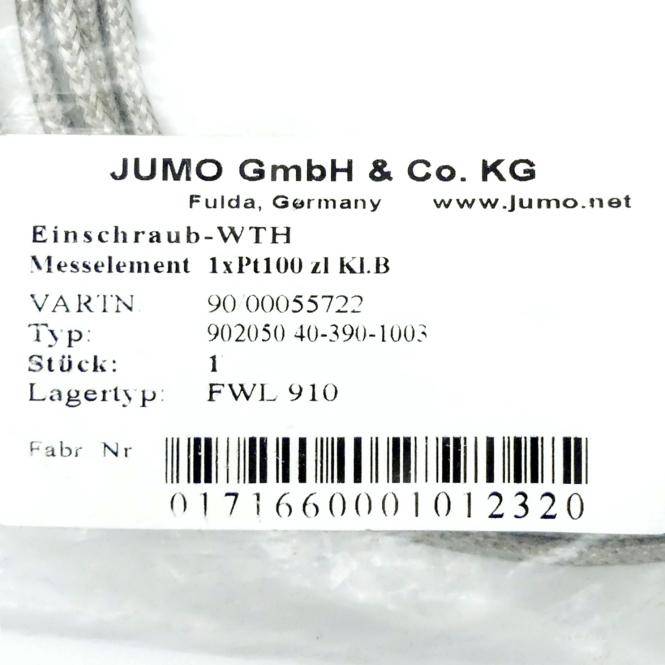JUMO Einschraubthermometer (902050 40-390-1003)