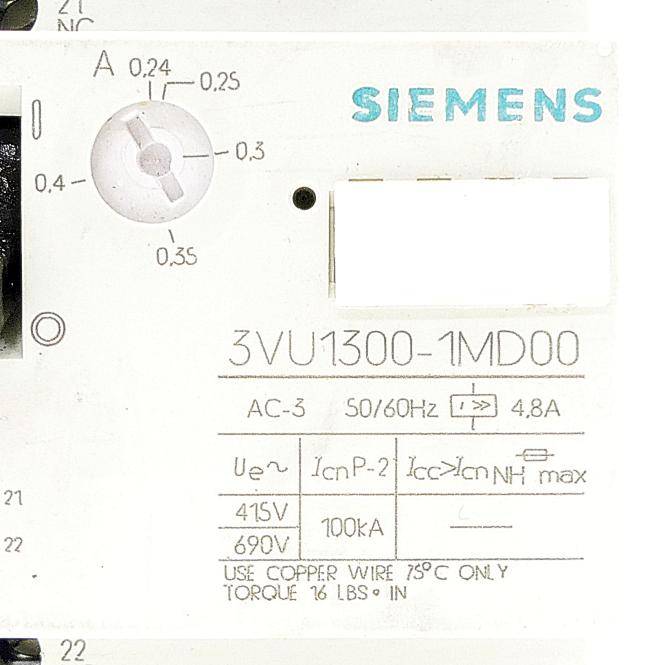 Siemens Leistungsschalter (3VU1300-1MD00)