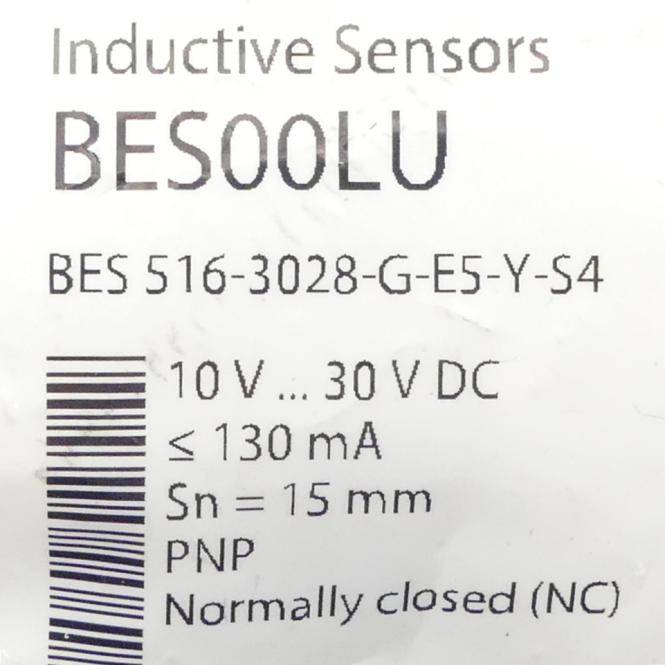 BALLUFF Induktiver Sensor BES00LU (BES 516-3028-G-E5-Y-S4)
