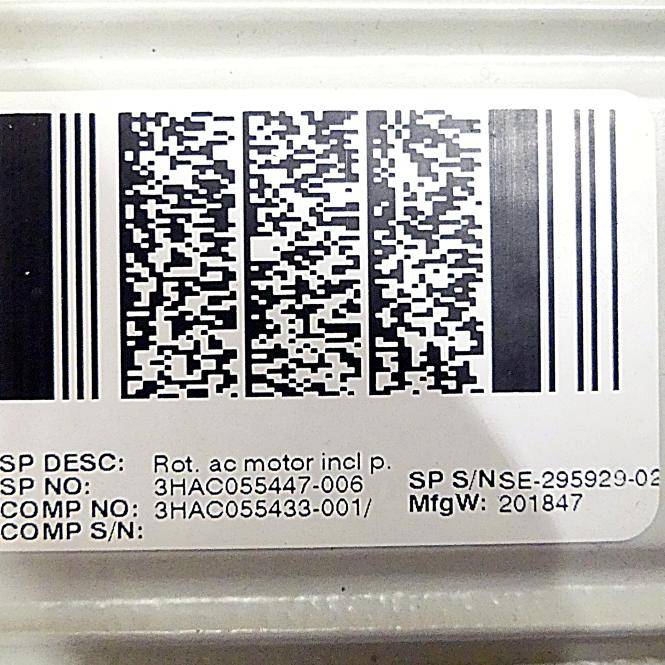 ABB Rotations-AC Motor mit Ritzel (3HAC055447-006)