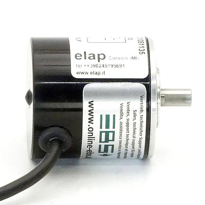 Elap Inkremental Drehgeber (Encoder) (E40-500-8/24-R-6-PP)