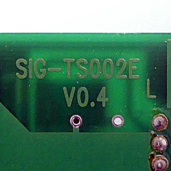 WEISS Steuerkarte TS 002 E (SIG-TS002E V0.4)